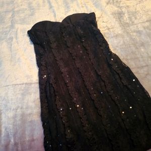 Short short sexy black dress